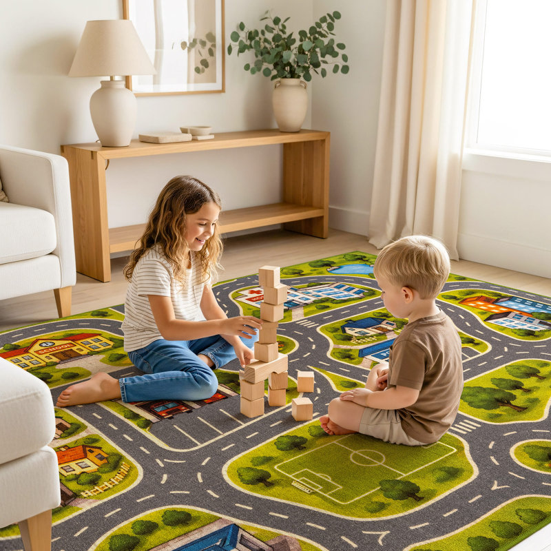 Bridgette Washable Indoor Rug, 3'x5'