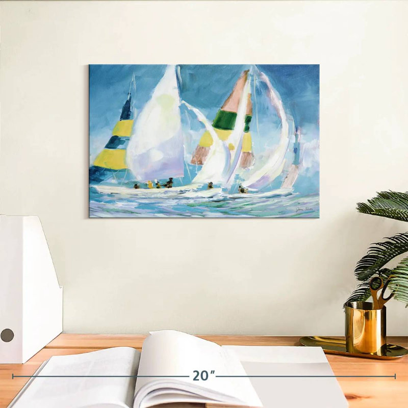 Sailing away i Aletra, H 8 po x l 12 po