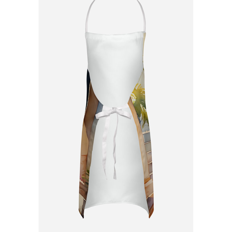 No Pattern Bib Apron