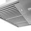  Hotte murale professionnelle PROLINE de 36 pouces, conduit, 900 pi³ / min, acier inoxydable, lumières DEL, moteur de soufflage ULTRA-SILENCIEUX, 4 vitesses, garantie de 3 ans