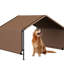 Water Water Camping House For Adventure Seekers - Tente pour chien brune à installation rapide et sous la pluie,