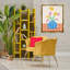 "Whimsical Flower Market", art mural encadré flottant par Ahmad-1876965248-1865121899