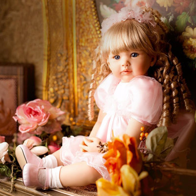 Lovely Silicone Baby Doll