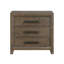 Table de chevet 3 en noyer foncé