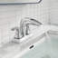 Robinet pour salle de bain à 2 poignées avec drain Doris-83571803