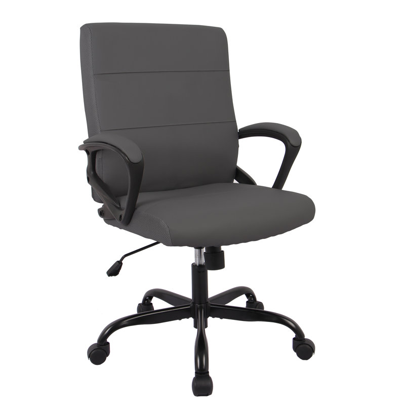 Chaise de bureau Chione, Gris