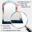 Miroir mural Blossoming-113530683