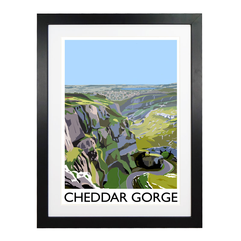 Richard O'Neil - Print, Black Wood Frame, 43.5 cm H x 33.5 cm W x 2.2 cm D