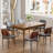  Faux Leather Dining Chairs Set of 2, Mid-Century Modern Upholstered Side Chairs with Wood Frame for Dining Rooms,Kitchens,Living rooms-1647459449