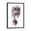 « floral crâne series », impression sur toile-21404673-74621221-74621222