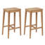Perseus Solid Wood Counter Stool