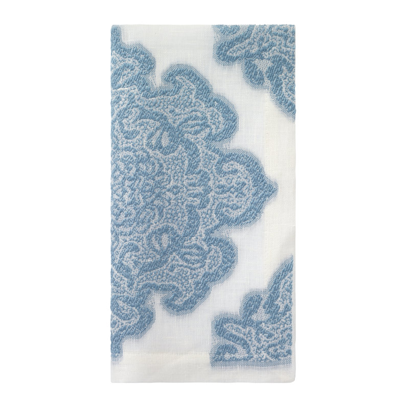 Castille  22" Napkin, Ice Blue