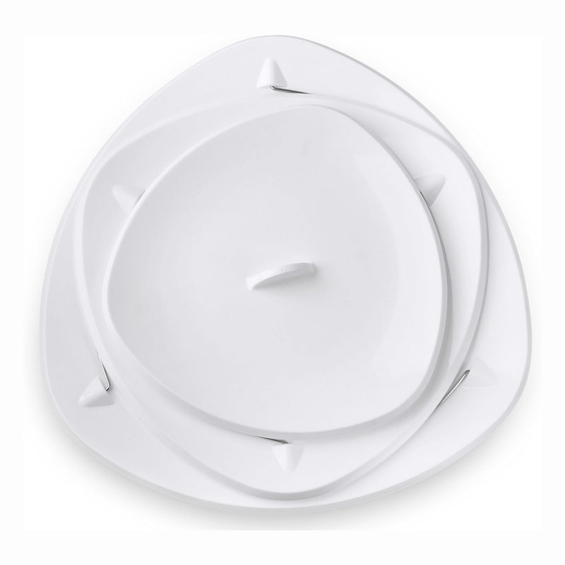 Collapsible 3-Tier Party Tray