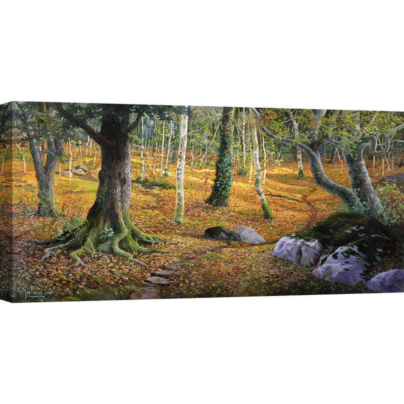 Undergrowth by Adriano Galasso - Wrapped Canvas Print, 35 cm H x 70 cm W