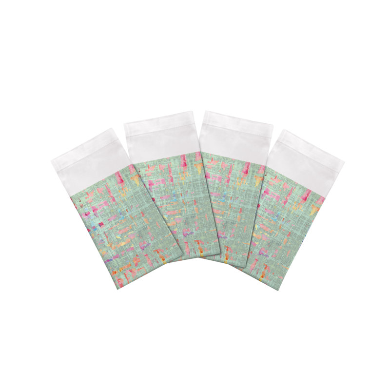 Coco Cotton Sateen Dinner Napkins, Mint