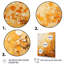 Golden Harvest II - paysage abstrait, art mural sur toile-1783300760-1783300767