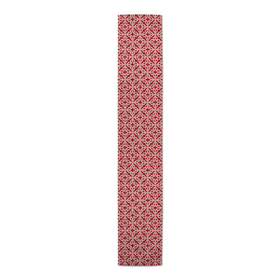 Camisa Rectangle Geometric Polyester Table Runner