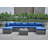 Modern Patio Sofa with Cushions