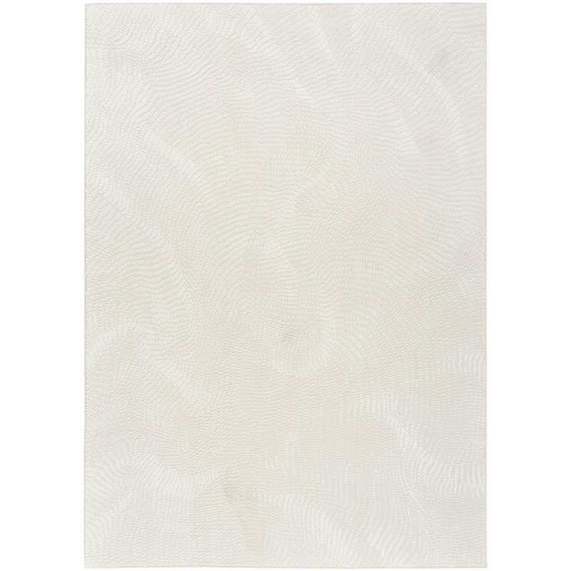 DKNY Central Park West Ivory Modern Indoor Rug, Rectangle 3'11" x 5'11"