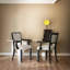 Ensemble de chaises de salle à manger Premium - structure en bois franc massif avec support profilé (ensemble de 2)-54581155