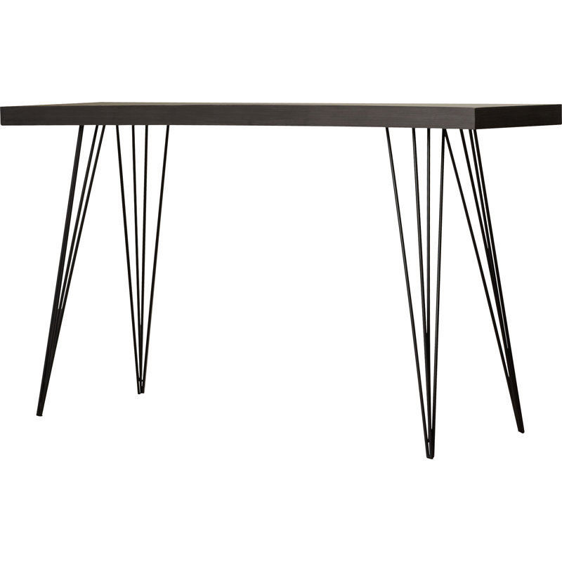 Brygida 55'' Console Table, Dark Brown 