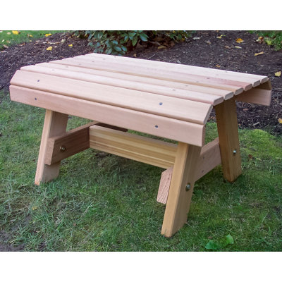 Frady Solid Wood End Table