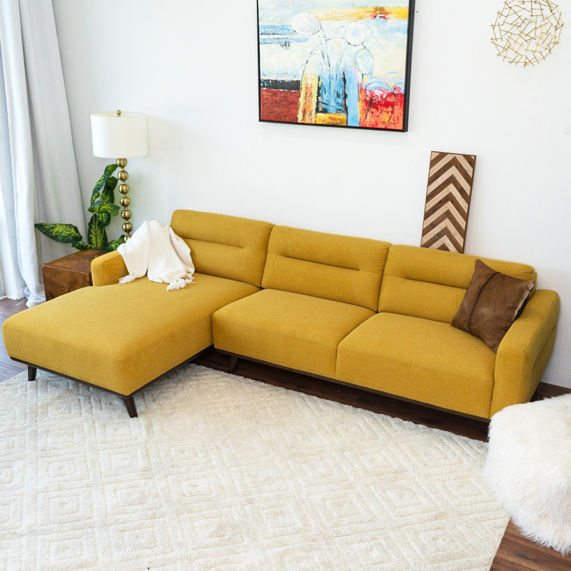 2 - Piece Left Hand Facing Upholstered Sectional