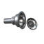 Évier de cuisine double encastrable en acier inoxydable 304 calibre 18 KSS-3318-1-OR Cantrio