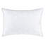 kate spade new york Joy Dot Endless Loft Bed Pillow, 2 inch gusset Foam-Core Pillow, White-275113101