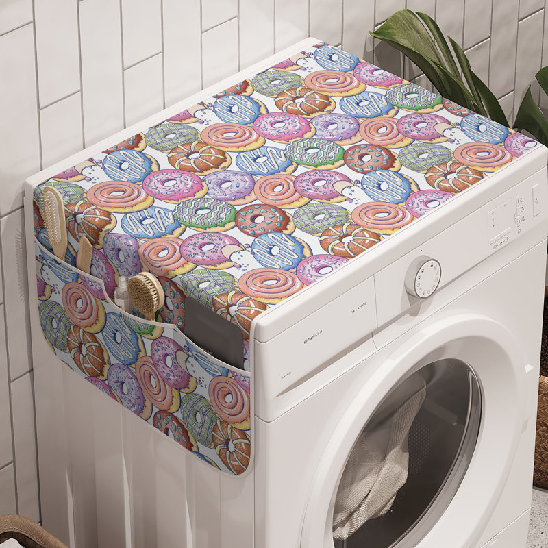East Urban Home Donut Washing Machine Organizer Pack of 2 47" x 18.5"