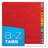 Dossier de bureau extensible, index a-z, format lettre, pressguard enduit d’acrylique