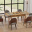 Extendable Dining Table With Large Tabletop, Kitchen Wood Desk With 4-8 Seats, Space Saving, Wood-861761887-859838910-1014661258