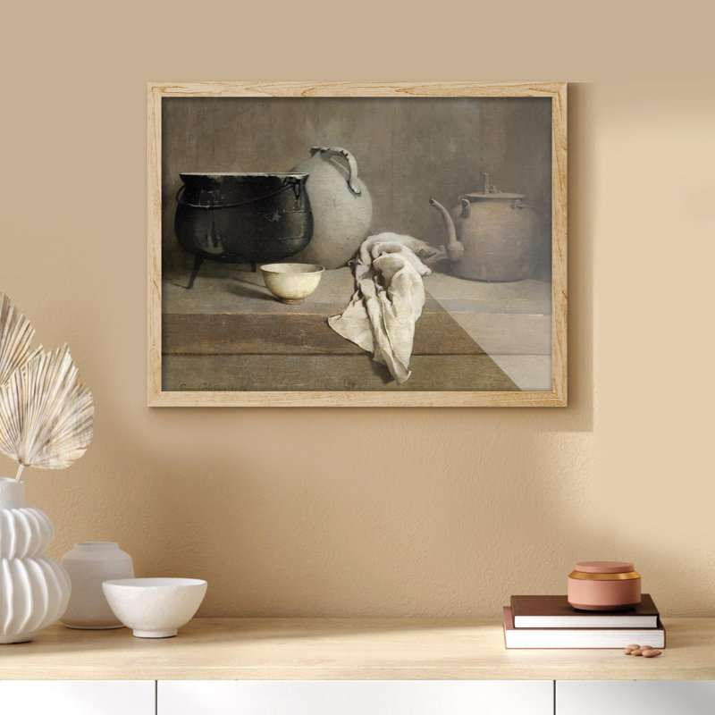 "Nature morte campagne" sur papier, H 8 po x l 10 po, Naturel