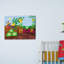 «Happy Garden», reproduction sur toile tendue-25596827