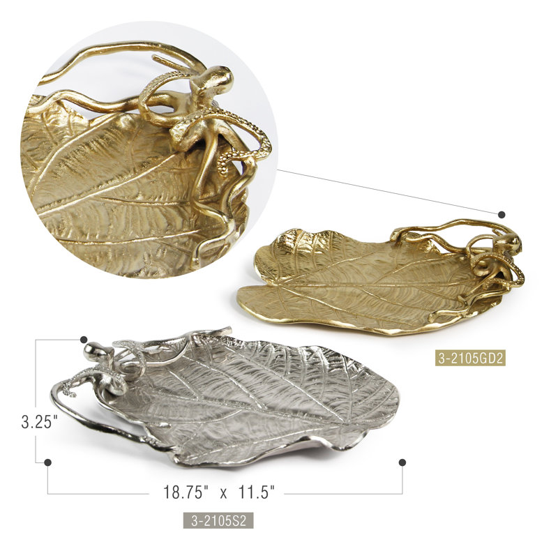 Kraken's Embrace Platter, Raw Gold