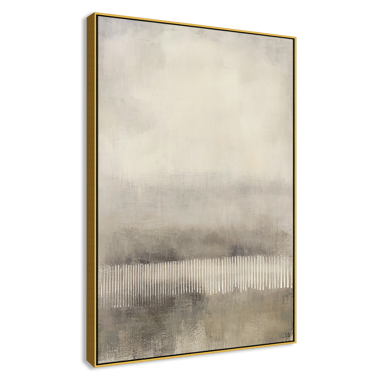 Balanced Silence I Print by Irena Orlov, 61.5" H x 41.5" W, Gold Floater