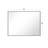 Modern & Contemporary Rectangle Bathroom Vanity Mirror Metal Framed Wall Mirror-100211092-100211102