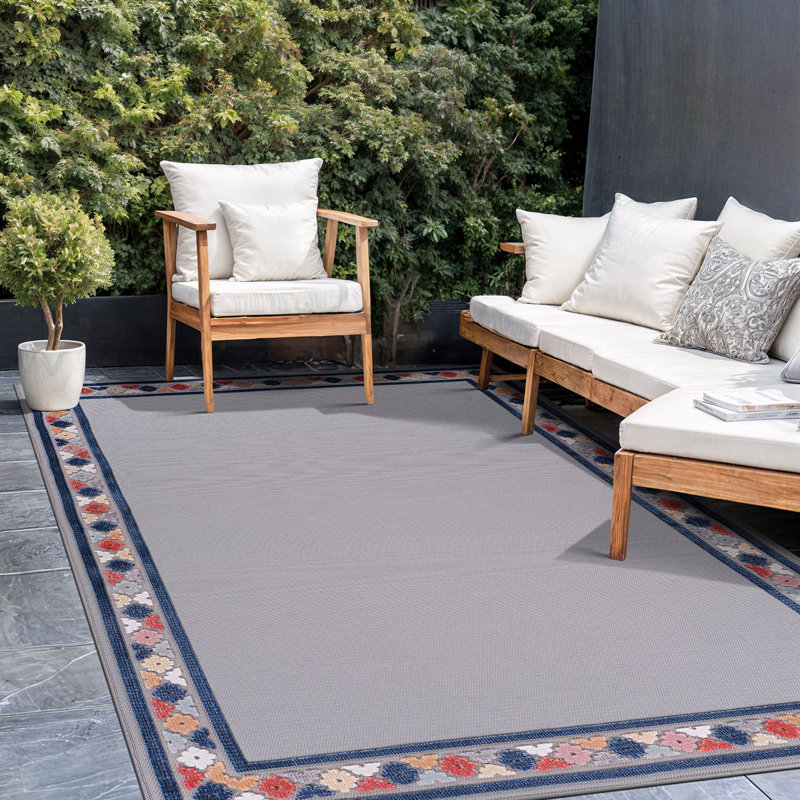 Tapis intérieur / extérieur Evolette, Rectangle 4' x 6'