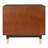 Pari Nightstand/Side Table 2 Drawers, Dark Walnut