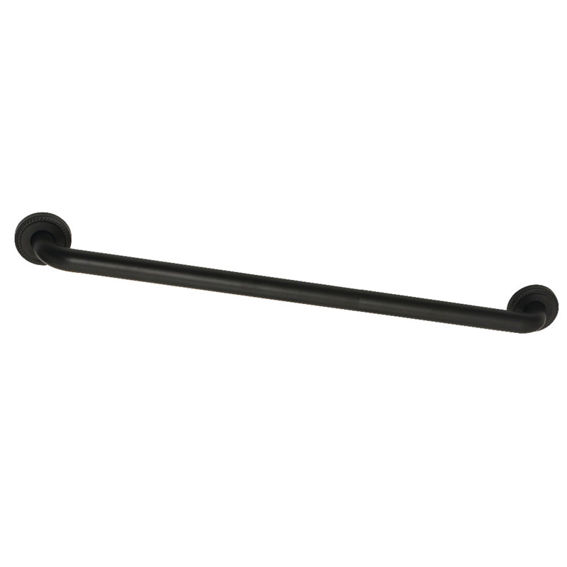 Barre d'appui de 1-1 / 4 pouce Kingston Brass Laurel, 32" l, Noir mat