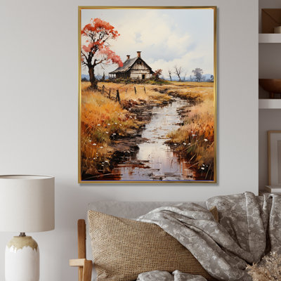 «Neo Impressionist Country Nostalgia», reproduction sur toile