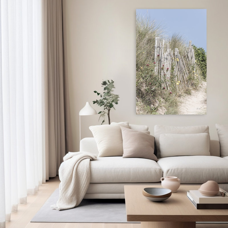 Contemporary Art Coastal Art by Deborah Revell - Wrapped Canvas Print, 152.4 cm H x 101.6 cm W