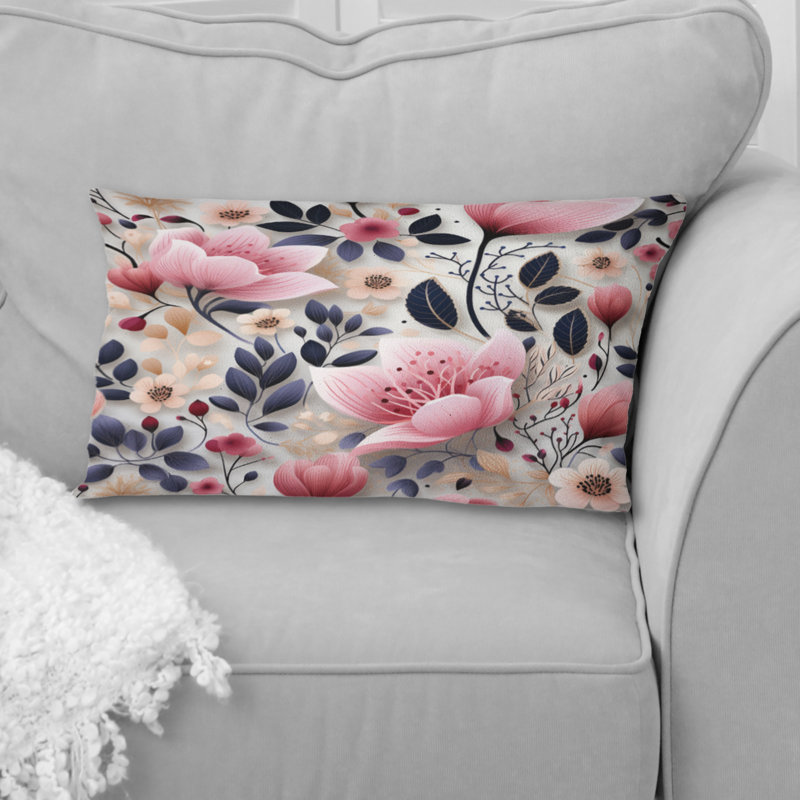 Motif floral rose I Trance