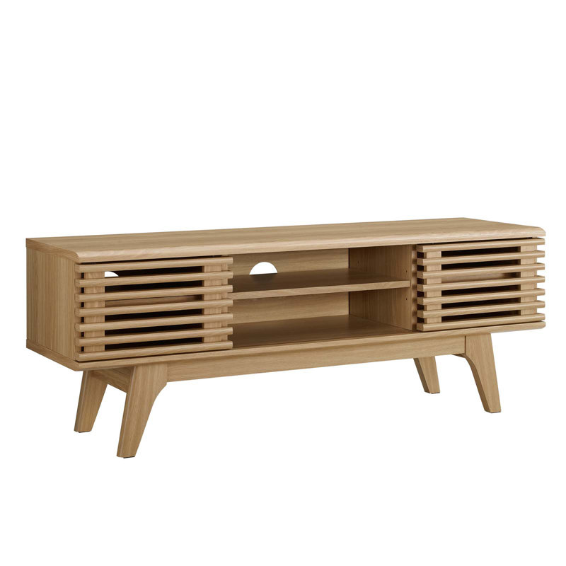 Modway Render 46" Media Console TV Stand, Oak