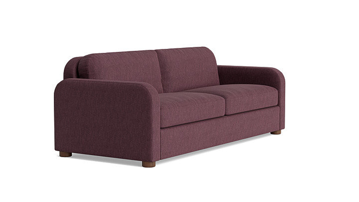 Archie Sofa (85"), Performance Weave - Aubergine