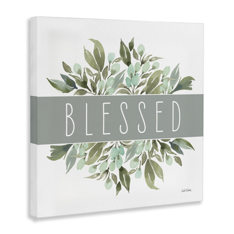 «Blessed Cottage Florals» par Leslie Trimbach, H 30 po x l 30 po
