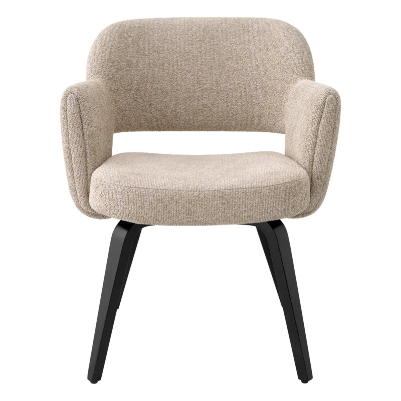 The Met X Eichholtz Upholstered Arm Chair, Palmer Beige