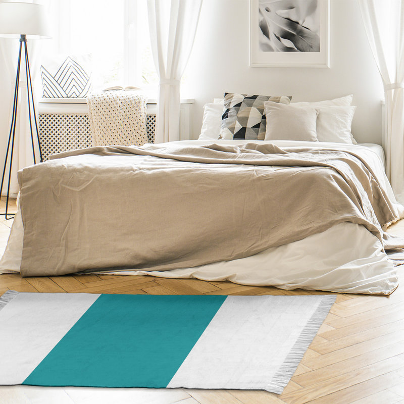 Tapis de l’espace blanc football miami, Non