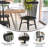 17.5 " H Rubberwood Solid Wood Side Chair-71005287