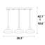 Luminaire suspendu 3 lumières Jobanny-33059409